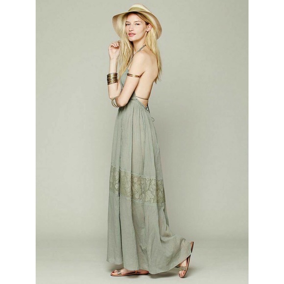 Free People Festival Maxi Dress M - Picture 3 of 3